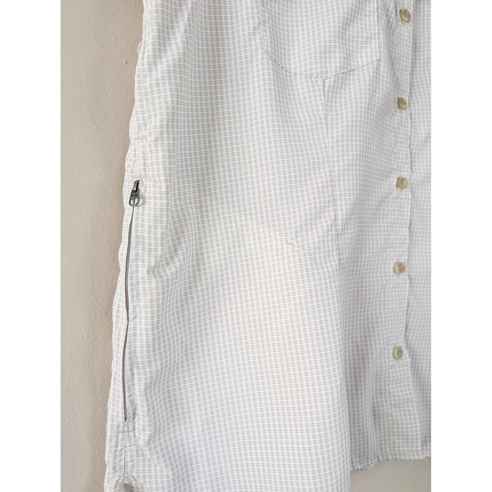 Eddie Bauer Womens XL Sleeveless Hiking‎ Shirt White Performance Gorpcore NWT - Picture 6 of 9